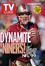 TV Guide cover - Steve Young - August 28, 1999