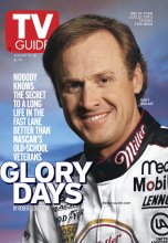 TV Guide cover - Rusty Wallace - August 12, 2000