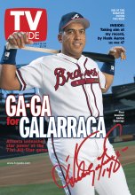 TV Guide cover - Andres Galarraga - July 8, 2000