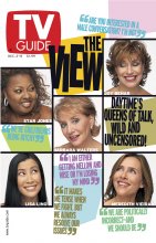 TV Guide cover - Joy Behar, Star Jones, Lisa Ling, Meredith Vieira, Barbara Walters - December 2, 2000