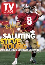 TV Guide cover - Steve Young - July 8, 2000