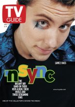 TV Guide cover - Lance Bass - April 1, 2000