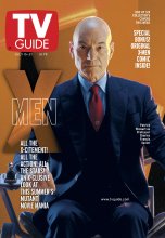 TV Guide cover - Patrick Stewart - July 15, 2000