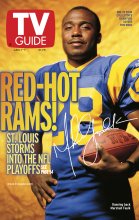 TV Guide cover - Marshall Faulk - January 1, 2000
