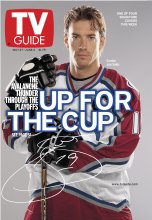 TV Guide cover - Joe Sakic - May 27, 2000