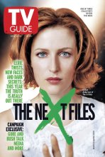 TV Guide cover - Gillian Anderson - November 4, 2000