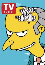 TV Guide cover - C. Montgomery Burns - October 21, 2000