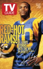 TV Guide cover - Isaac Bruce - January 1, 2000