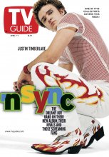 TV Guide cover - Justin Timberlake - April 1, 2000