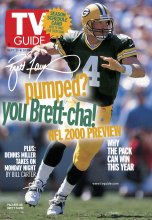 TV Guide cover - Brett Favre - September 2, 2000