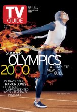 TV Guide cover - Marion Jones - September 16, 2000