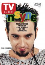 TV Guide cover - Chris Kirkpatrick - April 1, 2000