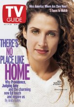 TV Guide cover - Melina Kanakaredes - October 14, 2000