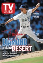 TV Guide cover - Randy Johnson - July 8, 2000
