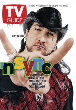 TV Guide cover - Joey Fatone - April 1, 2000