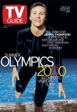 TV Guide cover - Jenny Thompson - September 16, 2000
