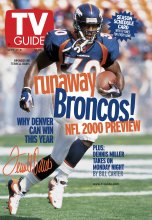 TV Guide cover - Terrell Davis - September 2, 2000