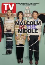TV Guide cover - Bryan Cranston, Jane Kaczmarek, Frankie Muniz - March 18, 2000