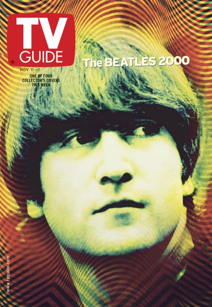 TV Guide cover - John Lennon - November 11, 2000