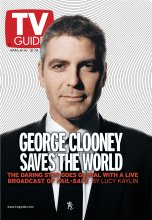 TV Guide cover - George Clooney - April 8, 2000