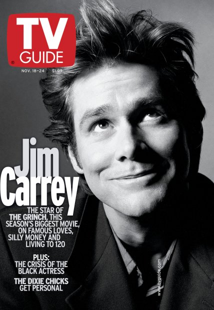 TV Guide cover - Jim Carrey - November 18, 2000
