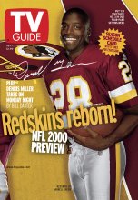 TV Guide cover - Darrell Green - September 2, 2000