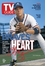 TV Guide cover - Chipper Jones - July 8, 2000