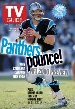 TV Guide cover - Steve Beuerlein - September 2, 2000