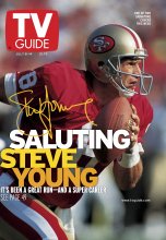TV Guide cover - Steve Young - July 8, 2000
