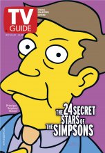 TV Guide cover - Principal Seymour Skinner - October 21, 2000