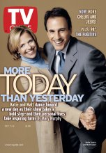 TV Guide cover - Katie Couric, Matt Lauer - October 7, 2000