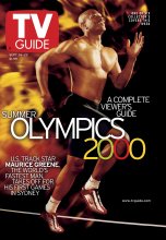 TV Guide cover - Maurice Greene - September 16, 2000