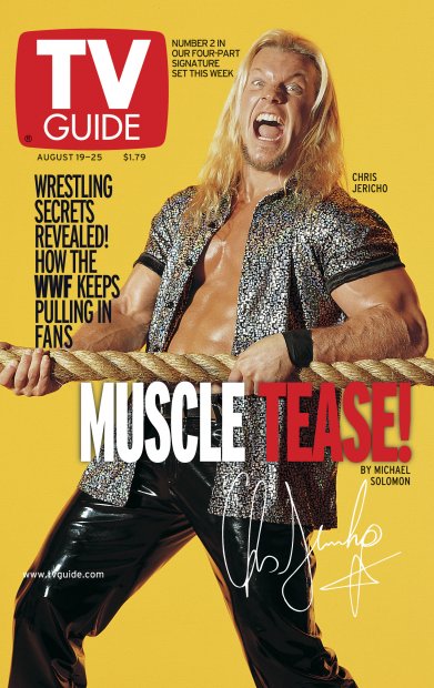 TV Guide cover - Chris Jericho - August 19, 2000