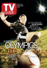 TV Guide cover - Julie Foudy - September 16, 2000