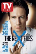 TV Guide cover - David Duchovny - November 4, 2000