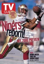 TV Guide cover - Jerry Rice - September 2, 2000