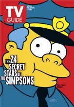 TV Guide cover - Chief Clancy Wiggum - October 21, 2000
