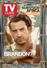 TV Guide cover - Brandon Quinton - October 6, 2001