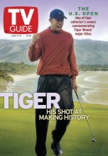 TV Guide cover - Tiger Woods - June 9, 2001