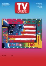 TV Guide cover - Celebrate The American Spirit "Flag With Heart" - December 22, 2001