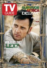 TV Guide cover - Lex van den Berghe - October 6, 2001