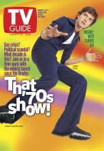 TV Guide cover - Topher Grace - August 4, 2001