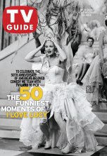 TV Guide cover - Lucille Ball - October 13, 2001