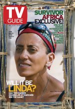 TV Guide cover - Linda Spencer - October 6, 2001