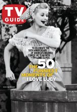 TV Guide cover - Lucille Ball - October 13, 2001