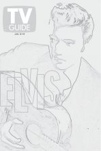 TV Guide cover - Elvis Presley - January 13, 2001