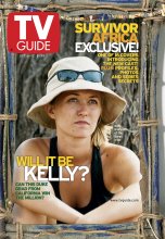 TV Guide cover - Kelly Goldsmith - October 6, 2001