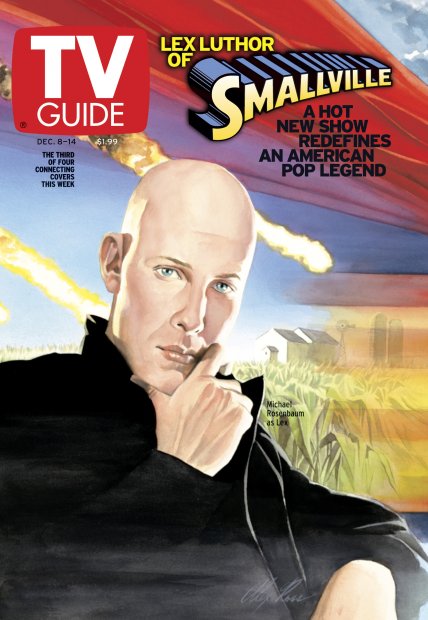 TV Guide cover - Michael Rosenbaum - December 8, 2001