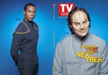 TV Guide cover - John Billingsley, Anthony Montgomery - August 25, 2001