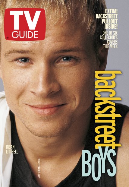 TV Guide cover - Brian Littrell - May 26, 2001